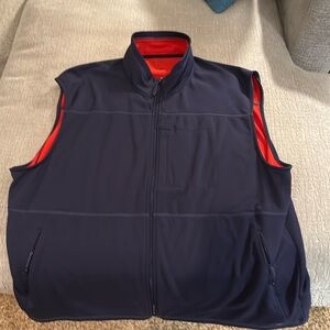 Awesome Lightweight Fleece Vest.  Navy.  XXL